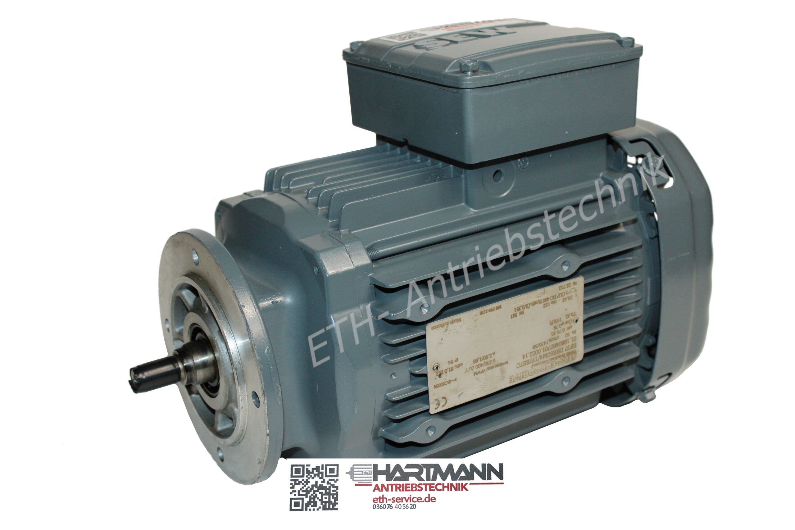 Stirnrad-Getriebemotor RF37 DRE80M4/TF/ES7C 0,75KW- 1435-59 U/min
